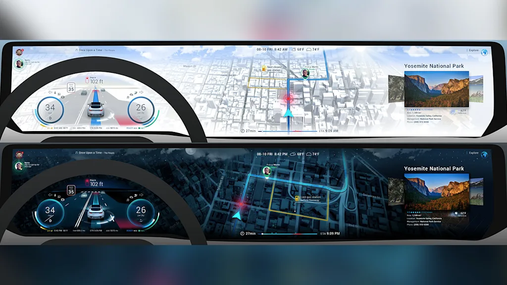HERE and Unity Auto HMI