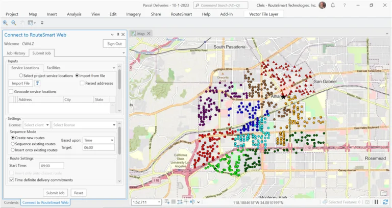 routesmart arcgis pro