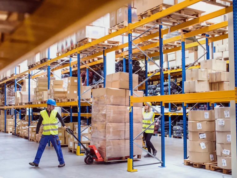 warehouse shelving supply chain stock automation