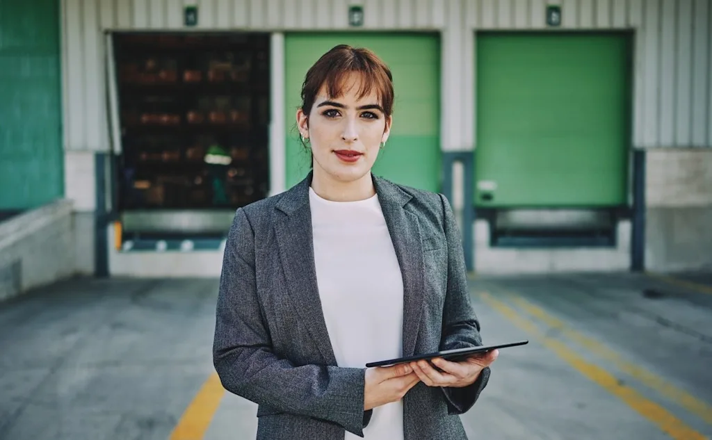 fleet transportation logistics malaga woman warehouse loading bay blog