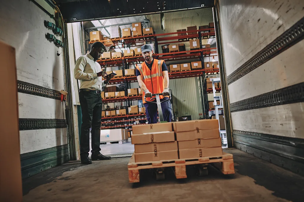 transportation logistics supply chain warehouse yard pallet shipping blog