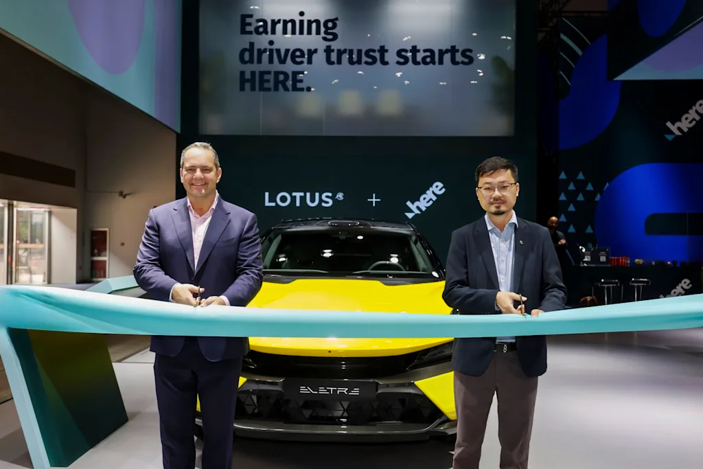 HERE360 HERE Technologies and Lotus debut first overseas integrated navigation and highway NOA by a Chinese automaker