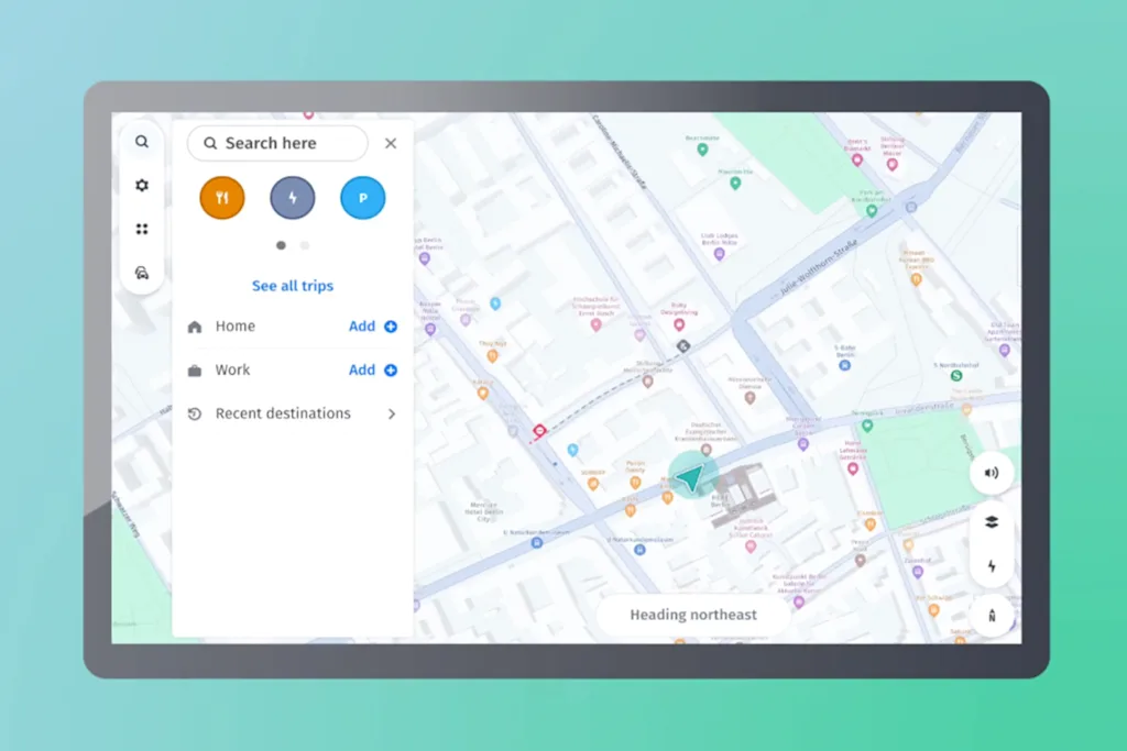 Smarter navigation, now on display