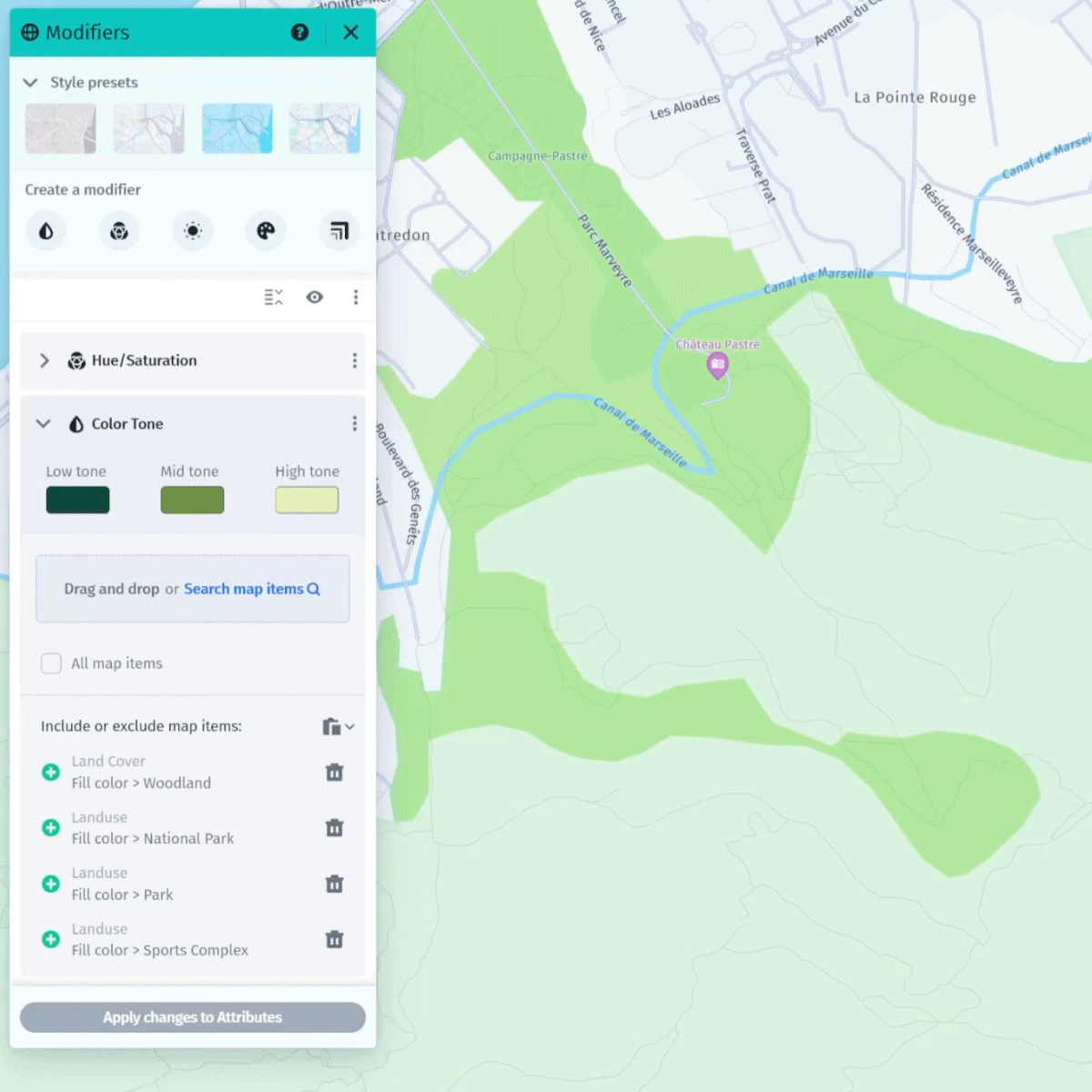 Copy & Paste Map Items Across Modifiers