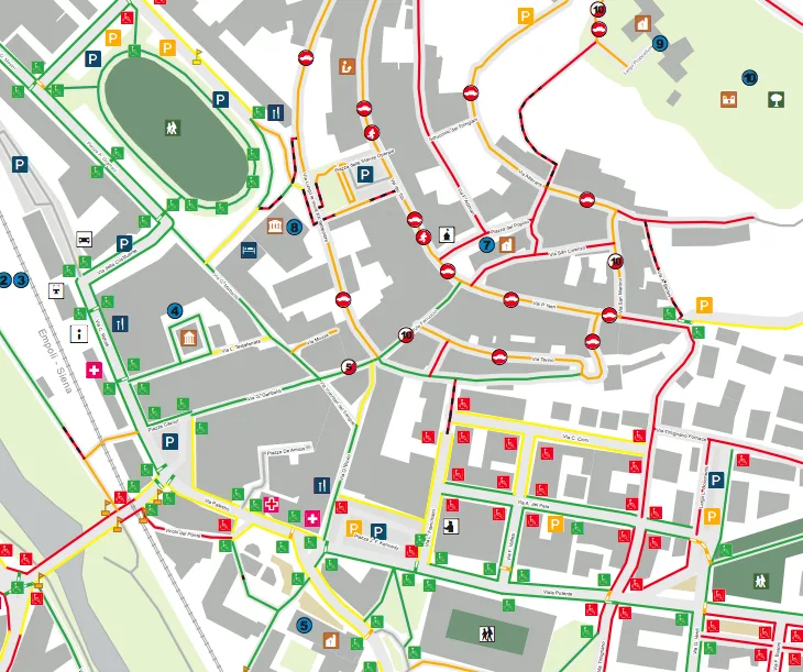 urban accessibility map blog