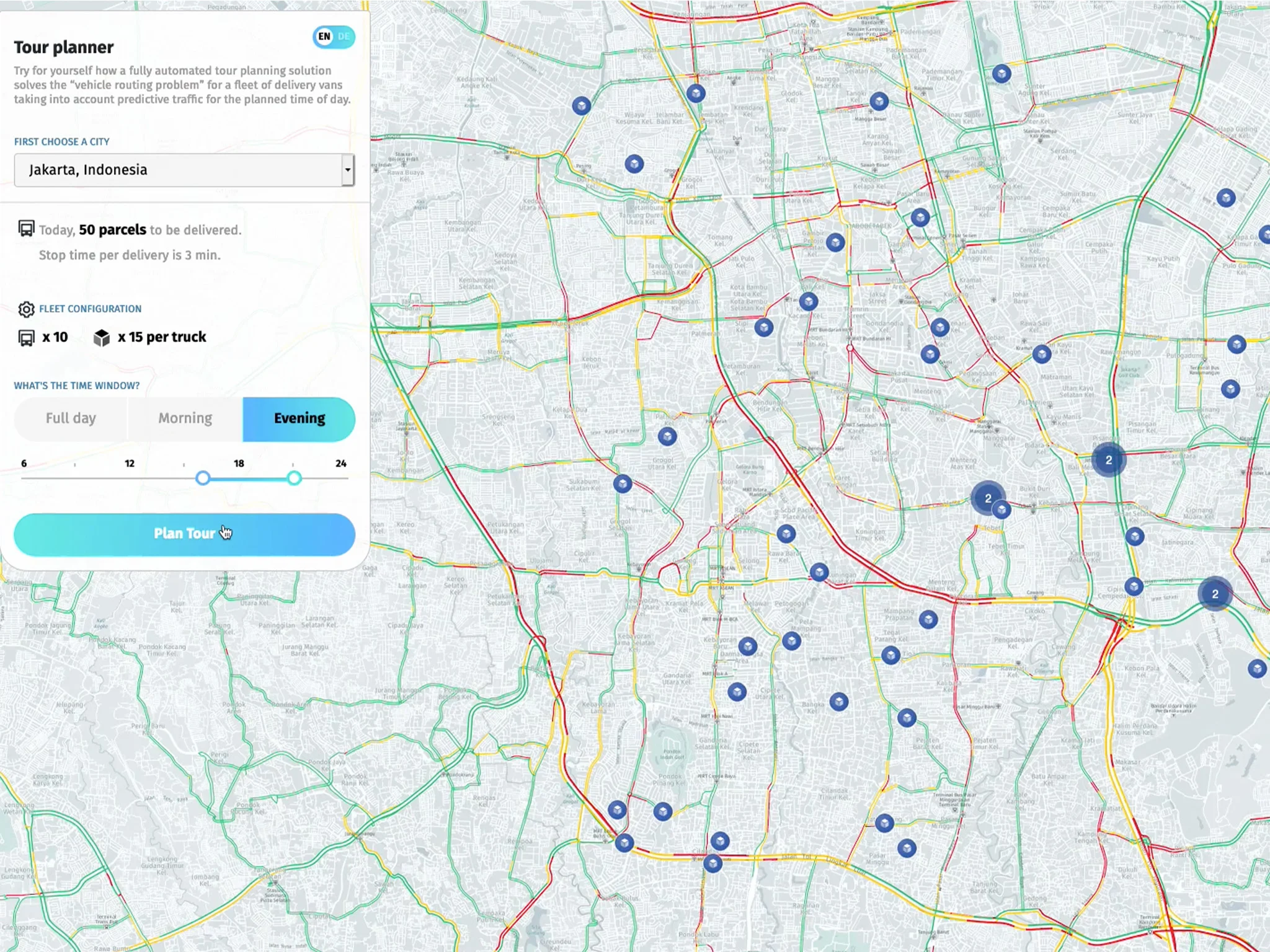 HERE Tour Planning | Route Optimization | HERE