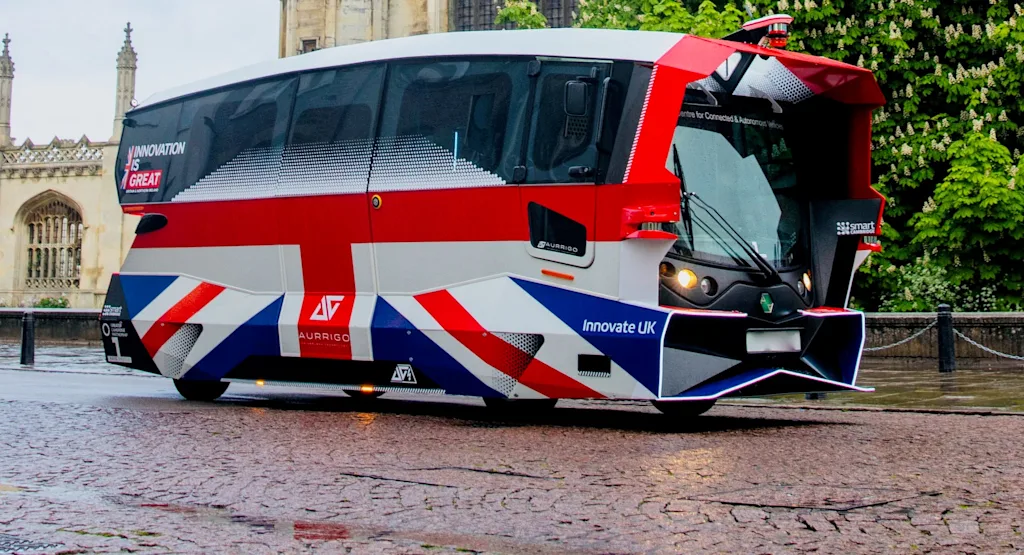 aurrigo cambridge self driving shuttle blog