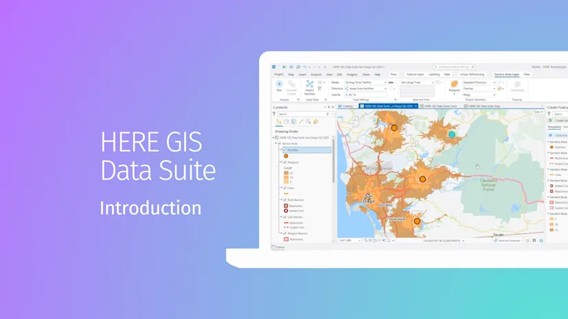 HERE GIS Data Suite Intro