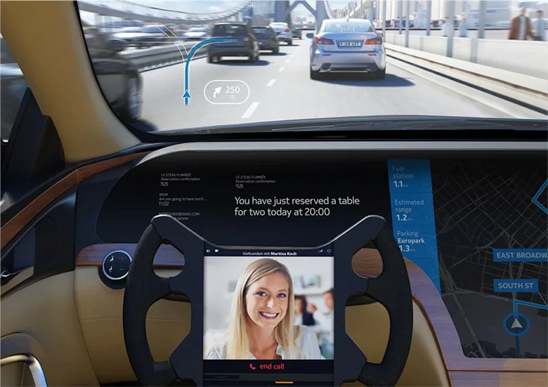 automated driving close up blog