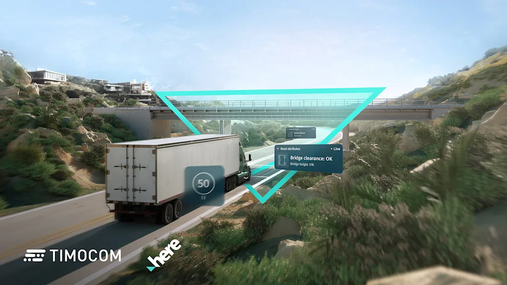HERE Technologies and TIMOCOM extend 25-year collaboration to boost route accuracy and shipment visibility