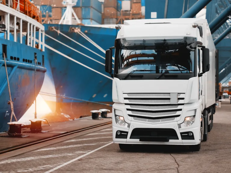 truck port ship fleet management