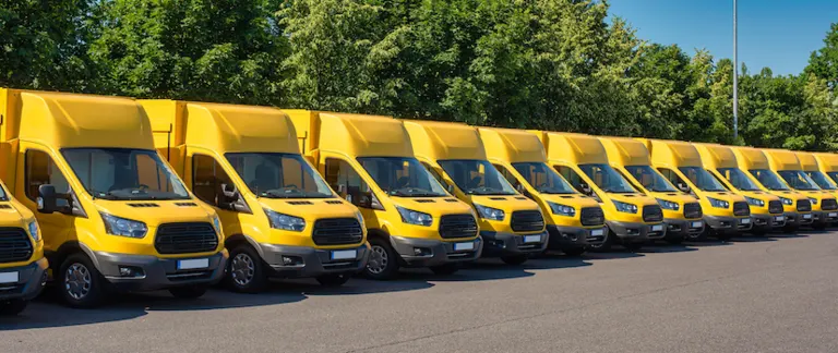 fleet management delivery vans trucks