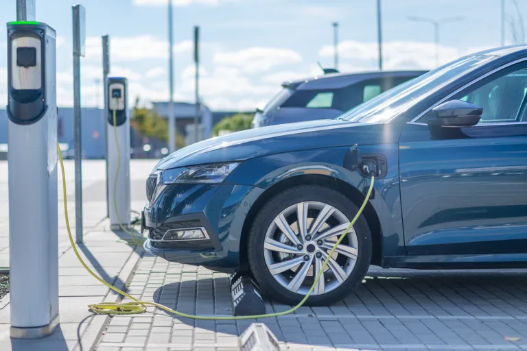 electric vehicle ev charging station charge point sunny main