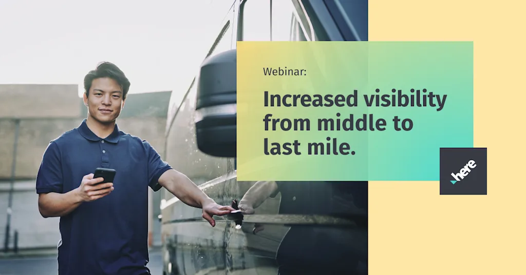 Increased visibility from middle to last mile