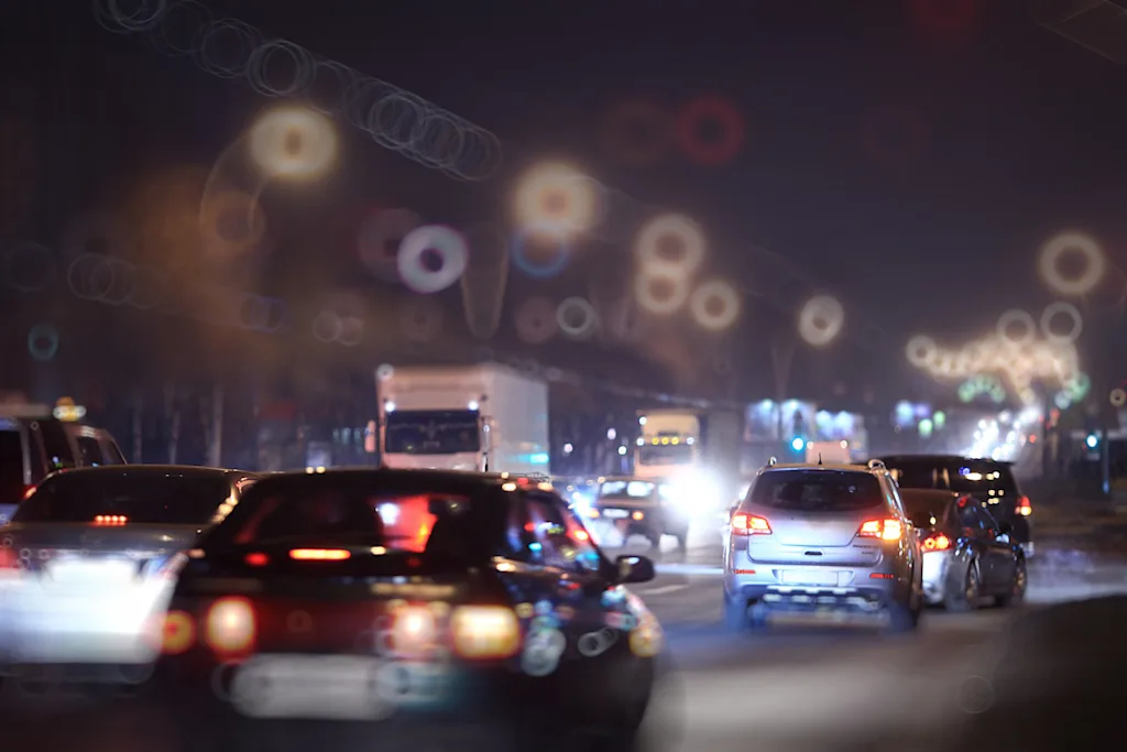 coyote night street traffic blog