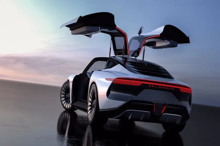 delorean alpha5 evs back future