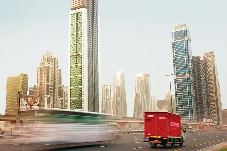 an aramex van accelerates sm blog
