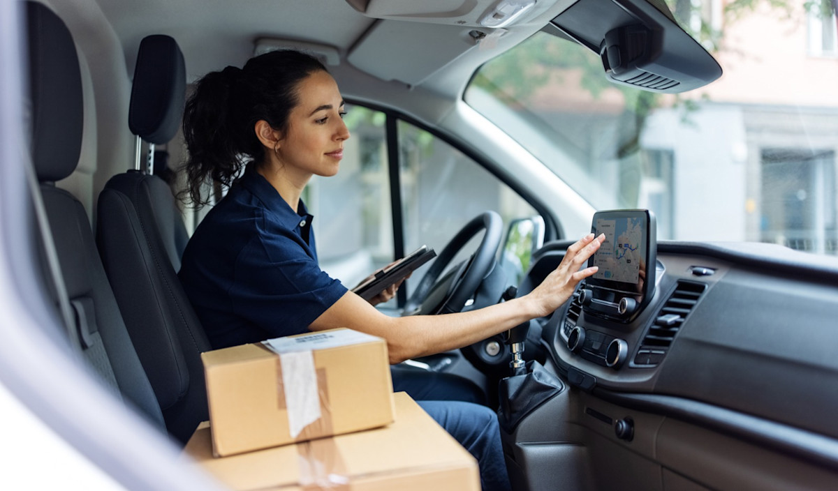 Visit us at table 8 to discover HERE's advanced route planning and fleet optimization solutions.