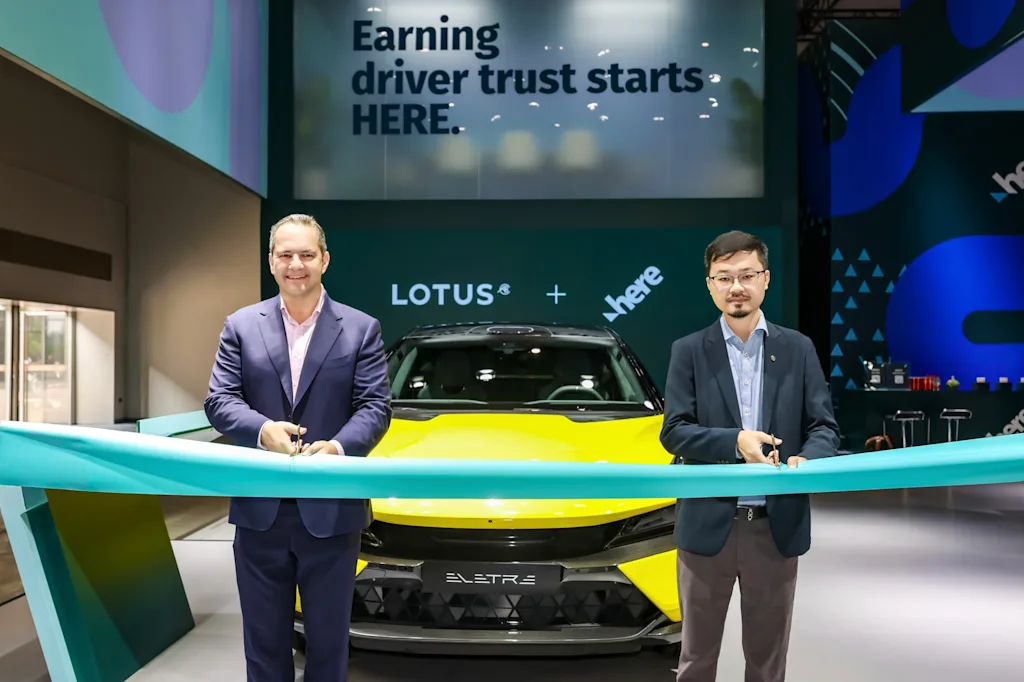HERE x Lotus Auto China