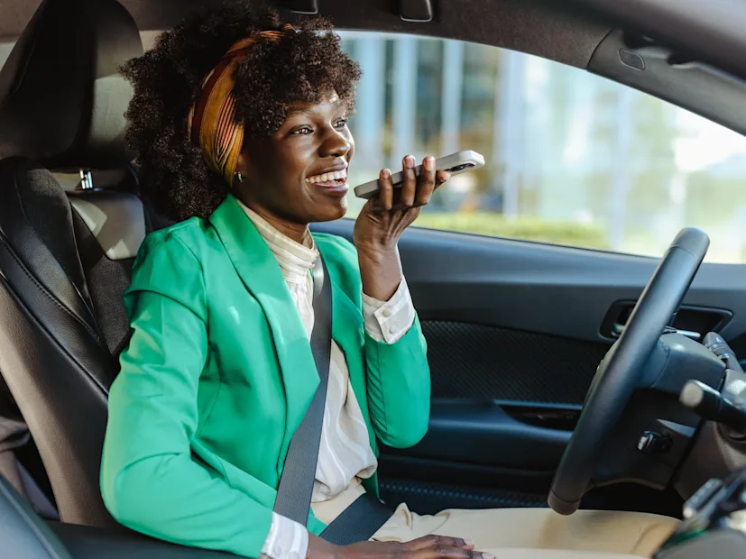 Woman-Driver-Hands-Free-Driverless-Self-Autonomous-Driving