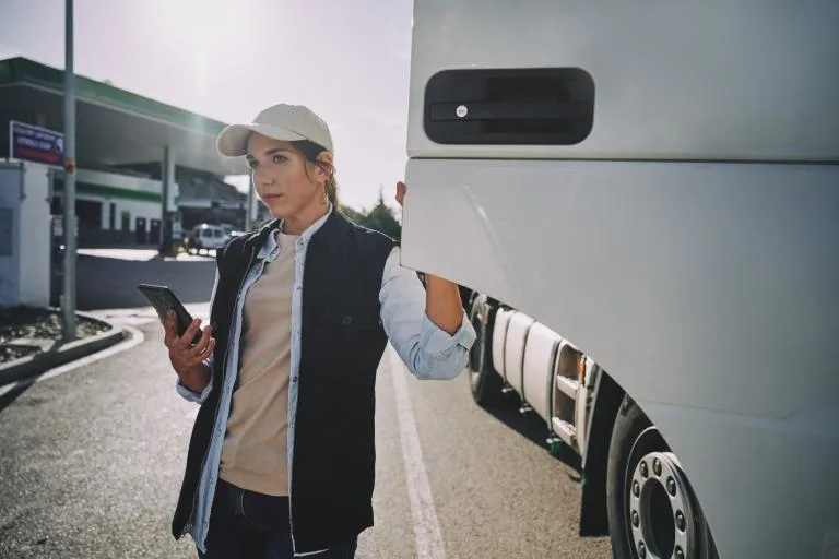 earth day fleet transportation logistics smartphone truck blog