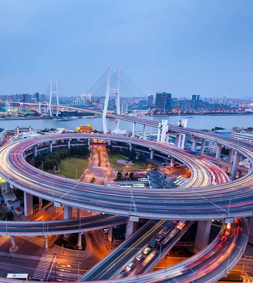 Crazy junctions from around the world, image size:850x950