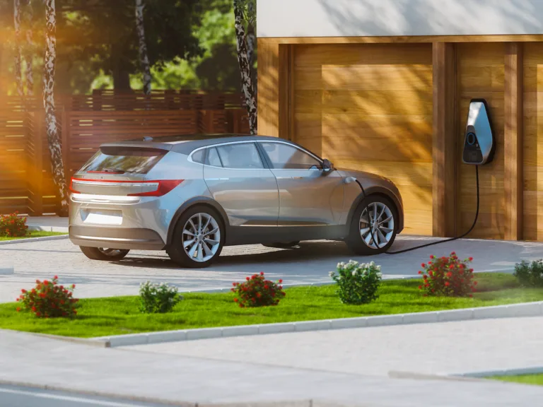 electric car ev charging home house vehicle station charger