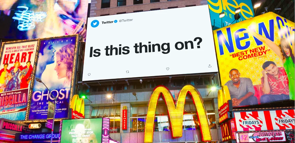 twitter billboard ad blog