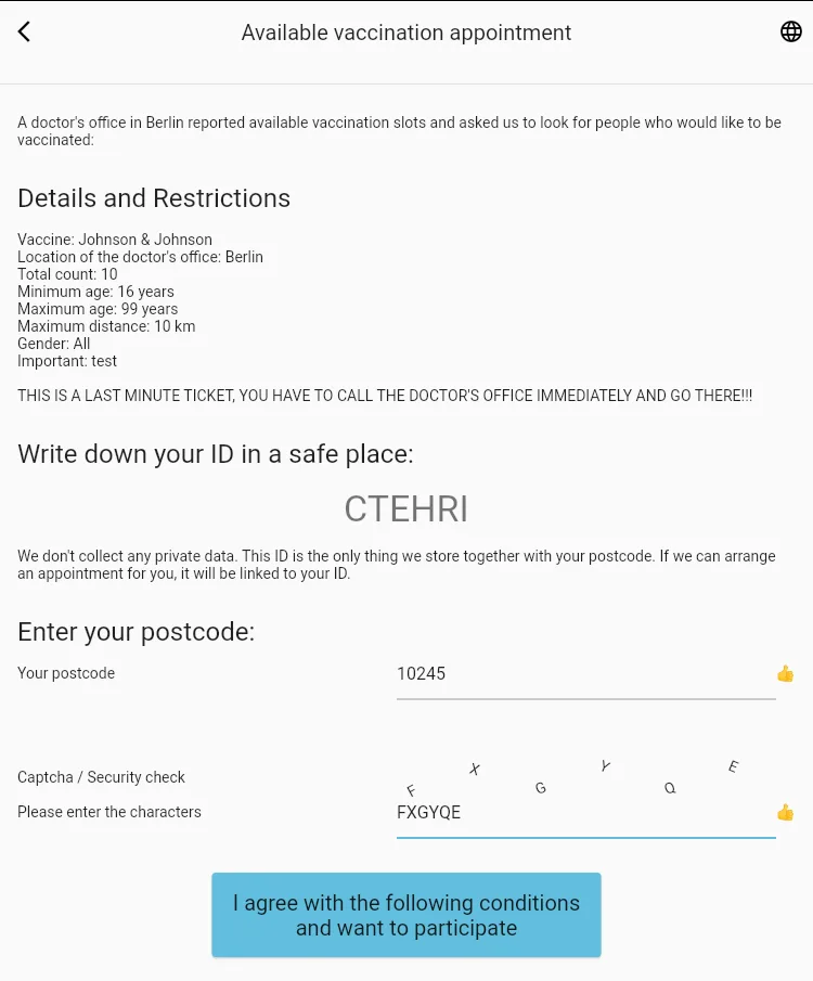 application blog
