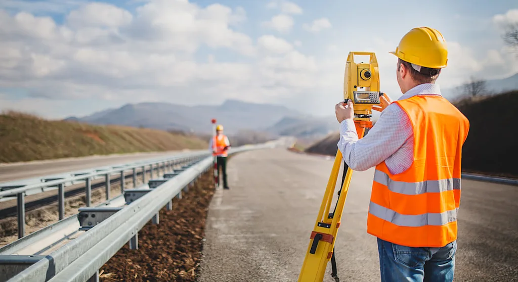 surveyors measuring