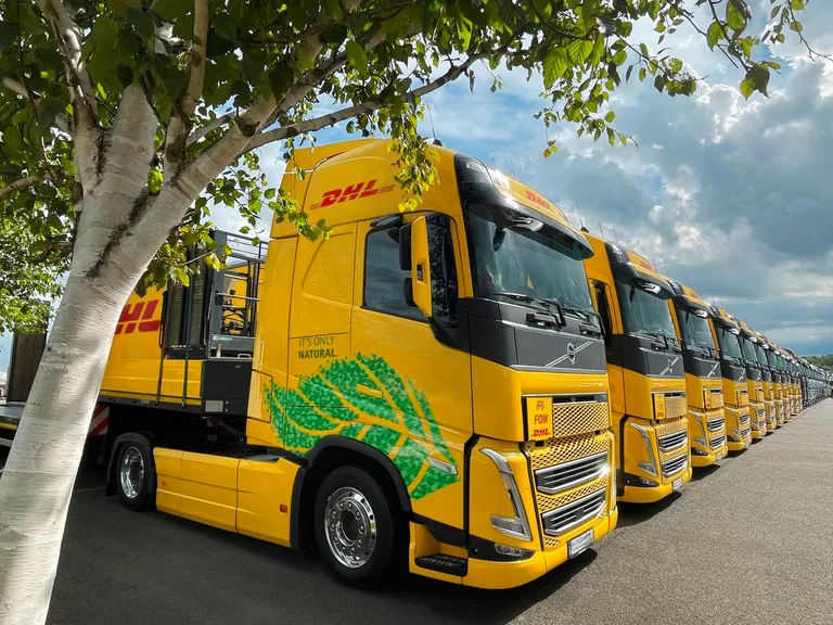 dhl gogreen sustainability directions biofuel vehicles