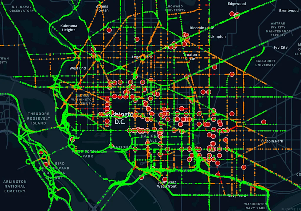 washington dc riot riots map blog
