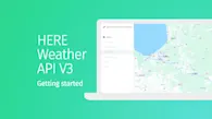 article banner Here weather api v3