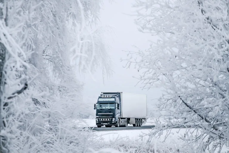 truck winter cold etruck electric truck range anxiety battery