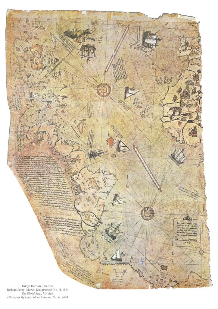 piri reis world map 01 724x1024 blog