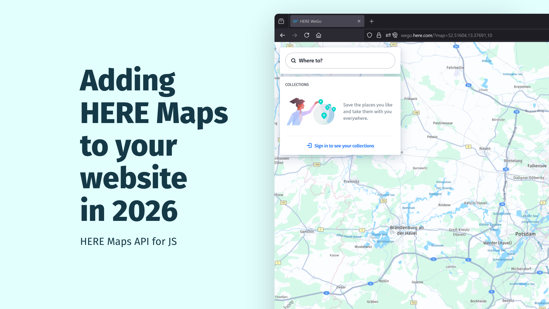 Adding HERE Maps To Your Website In 2026 For Contentful 