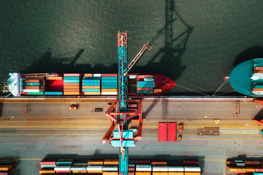 shipping container dock river ocean sea blog