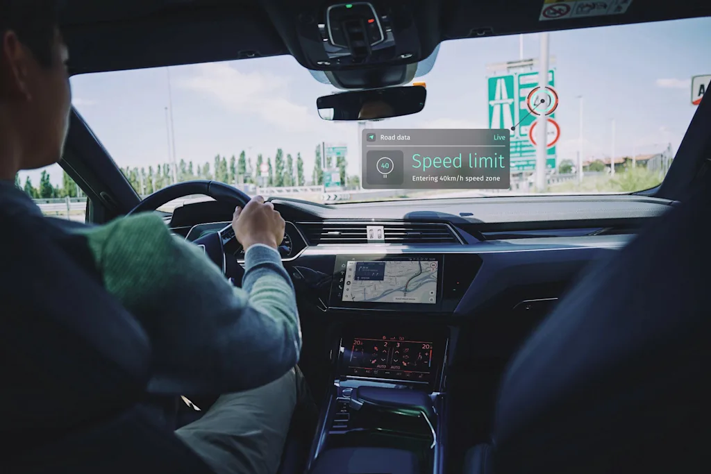 milan car dashboard overlay isa speed limit vehicle automotive blog
