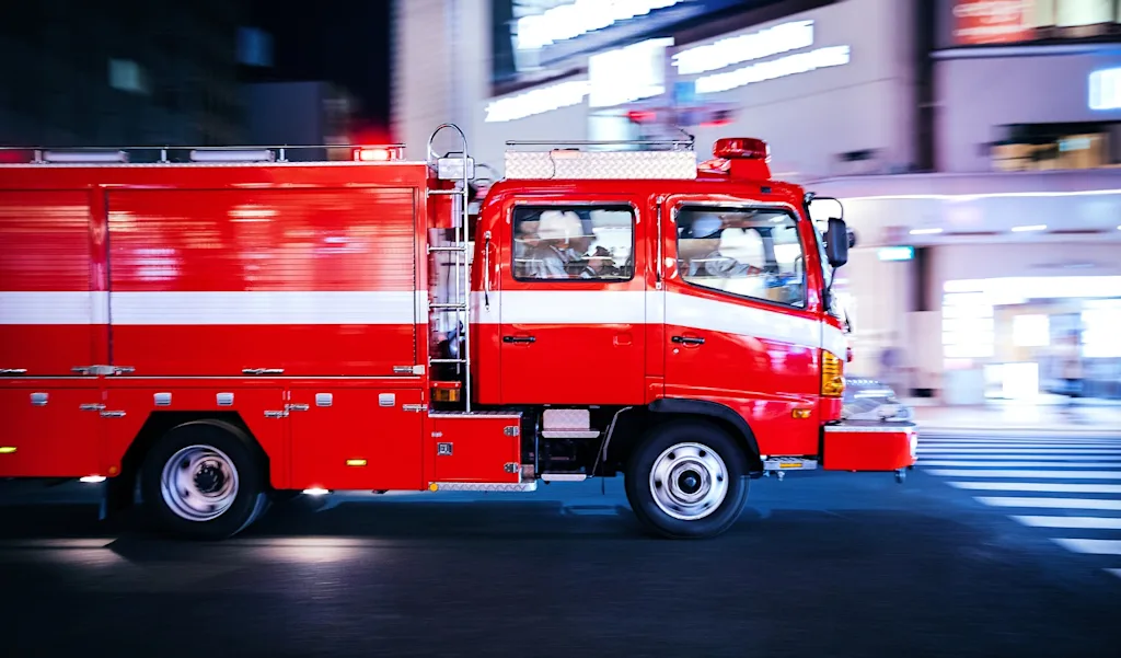 大型車向けルート検索で消防車の走行ルートを最適化