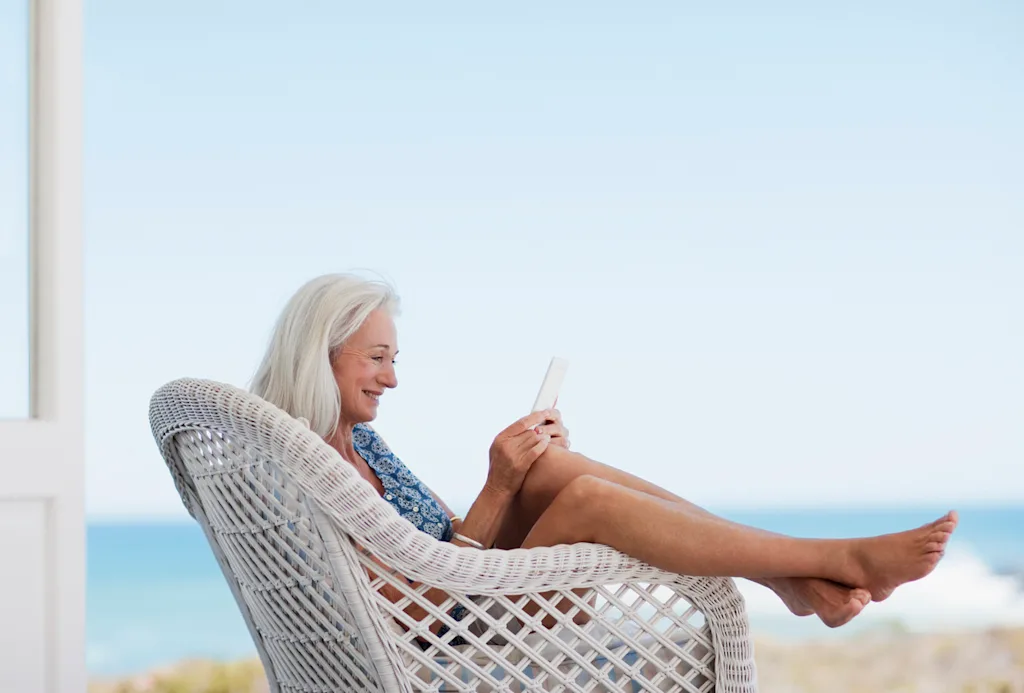 older woman phone online blog
