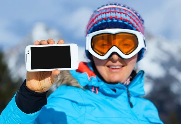 here offline skiing blog