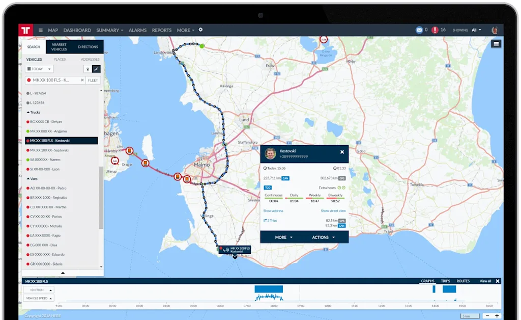 frotcom vehicle path here maps blog