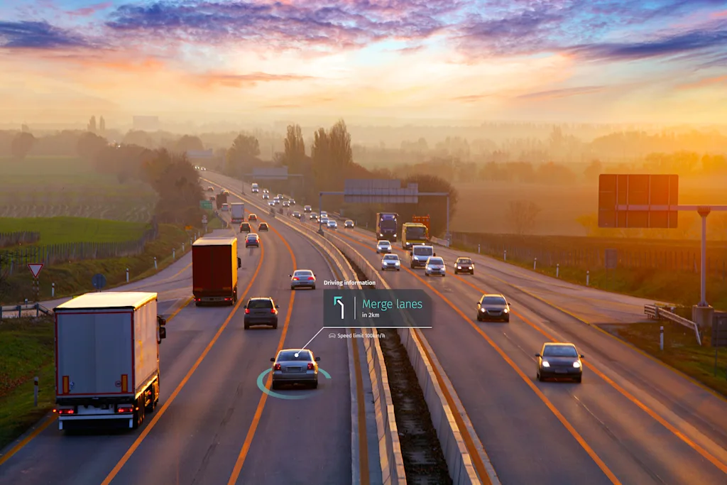 adas car highway lanes autonomous self driving connected blog