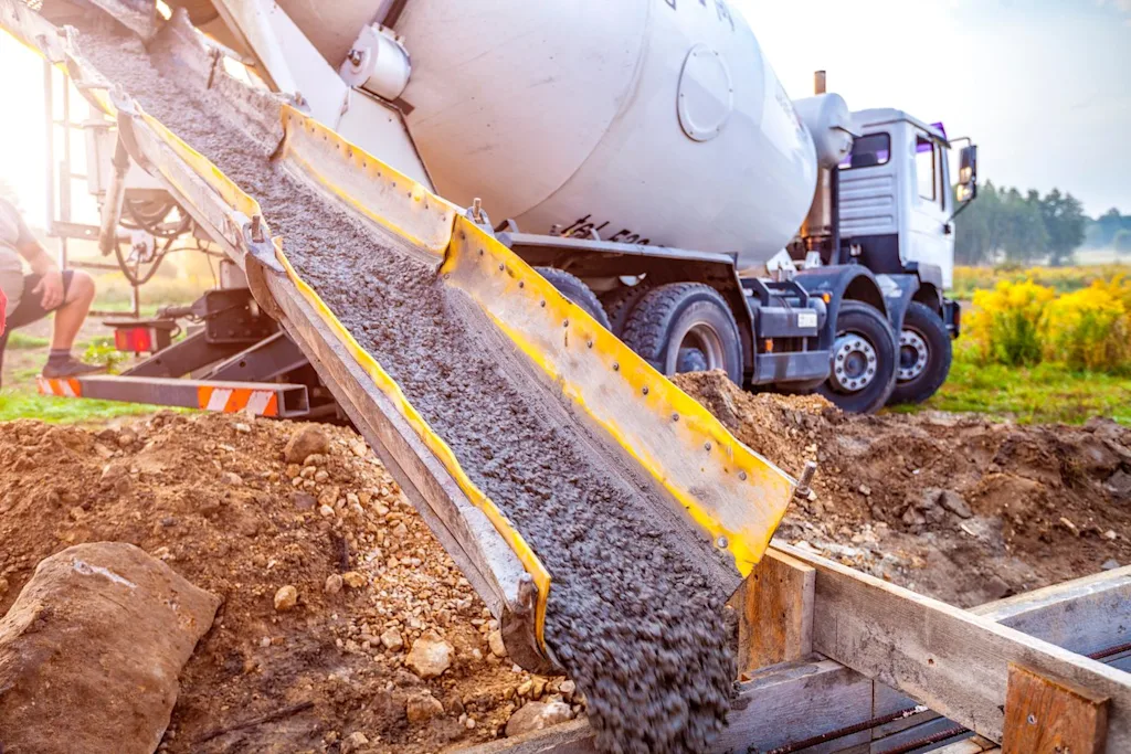 concrete mixer fleet supply chain truck side blog